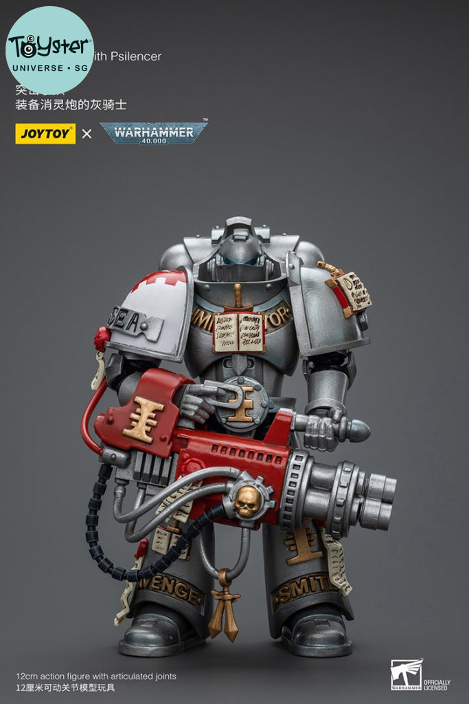 Joytoy Warhammer 40K Grey Knights Strike Squad Knight With Psilencer Jt9008 Warhammer