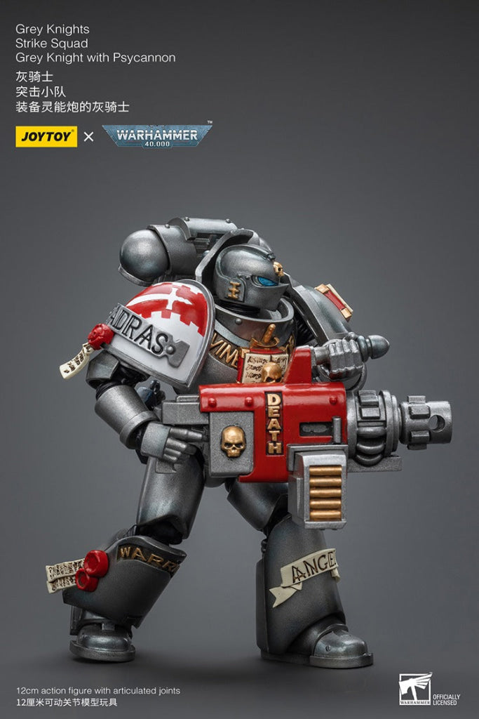 Joytoy Warhammer 40K Grey Knights Strike Squad Knight With Psycannon Jt9015 Warhammer
