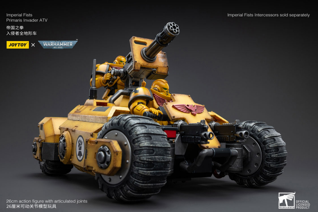 Joytoy Warhammer 40K Imperial Fists Primaris Invader Atv Warhammer