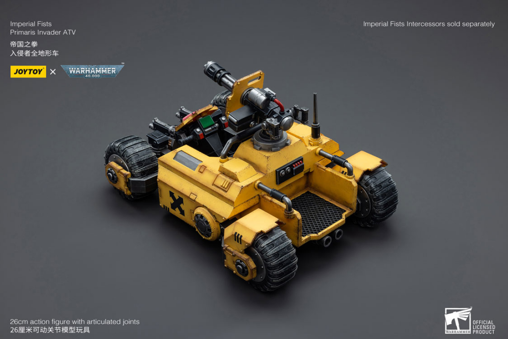 Joytoy Warhammer 40K Imperial Fists Primaris Invader Atv Warhammer