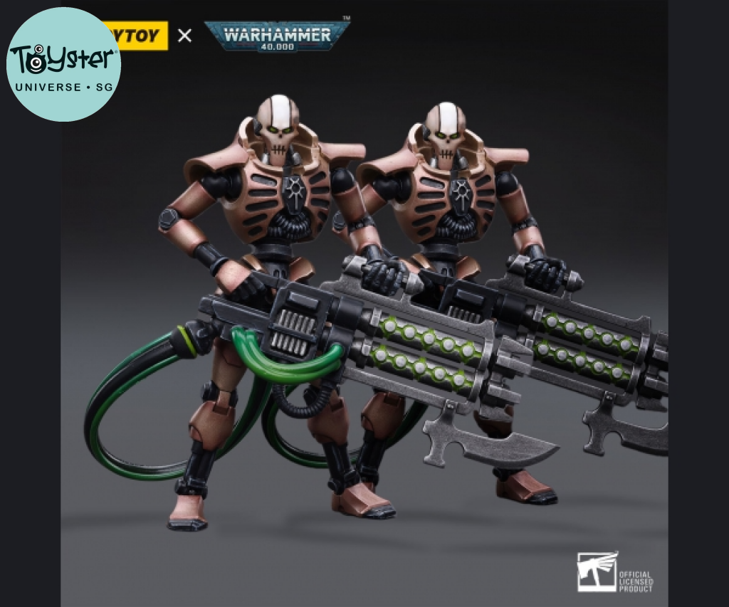 Joytoy Warhammer 40K Necrons Szarekhan Dynasty Lmmortal With Gauss Blasters Warhammer