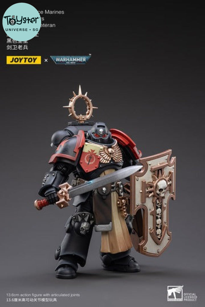 Joytoy Warhammer 40K Primaris Space Marines Black Templars Bladeguard Veteran Jt2801 Warhammer