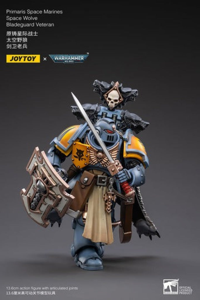 Joytoy Warhammer 40K Primaris Space Marines Wolves Bladeguard Veteran Jt2795 Warhammer
