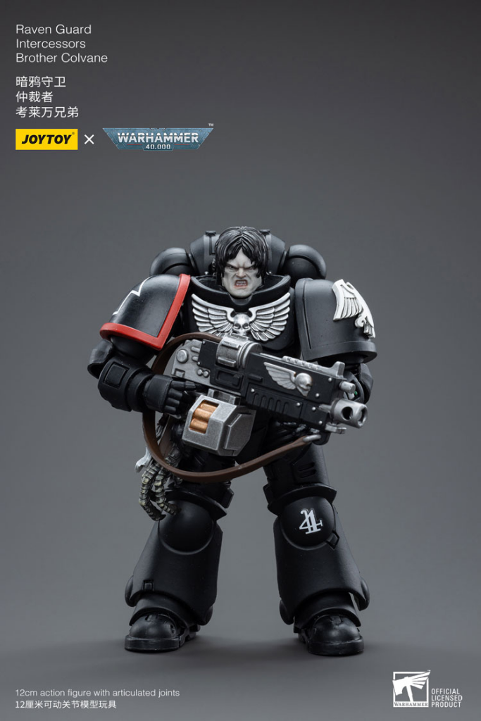 Joytoy Warhammer 40K Raven Guard Intercessors Brother Colvane Warhammer