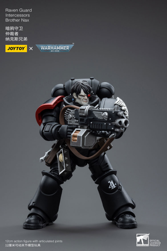 Joytoy Warhammer 40K Raven Guard Intercessors Brother Nax Warhammer