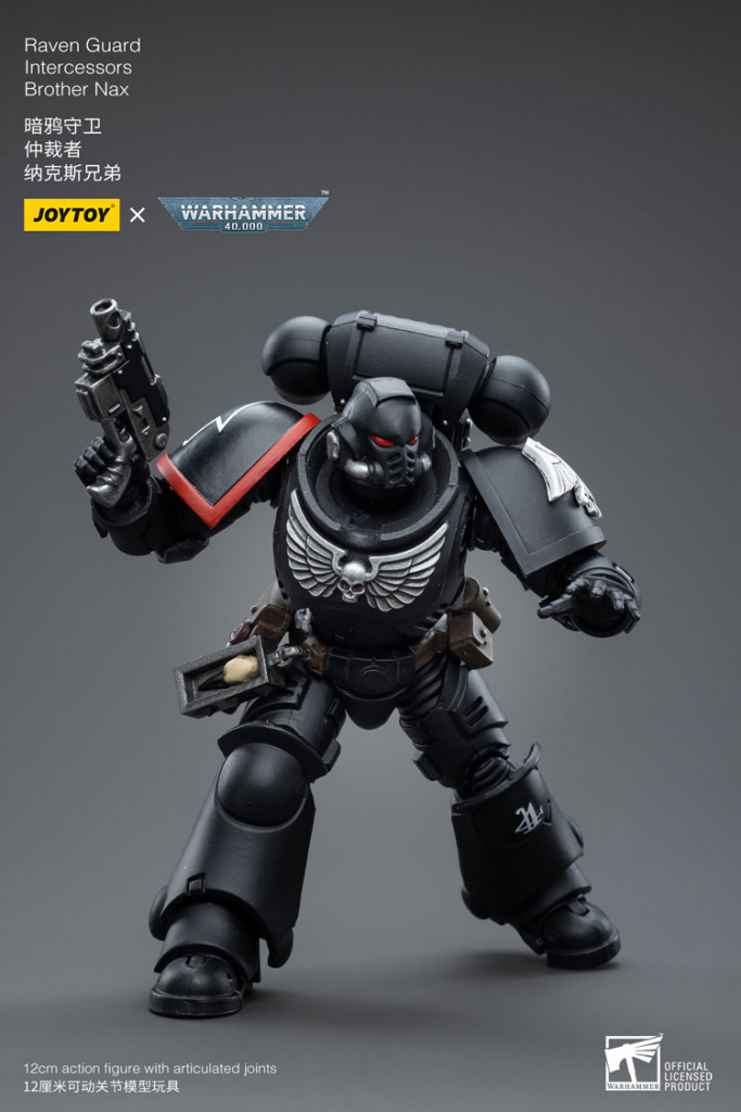 Joytoy Warhammer 40K Raven Guard Intercessors Brother Nax Warhammer