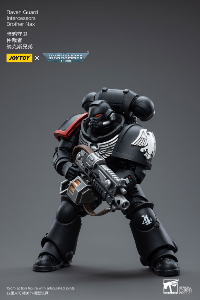 Joytoy Warhammer 40K Raven Guard Intercessors Brother Nax Warhammer