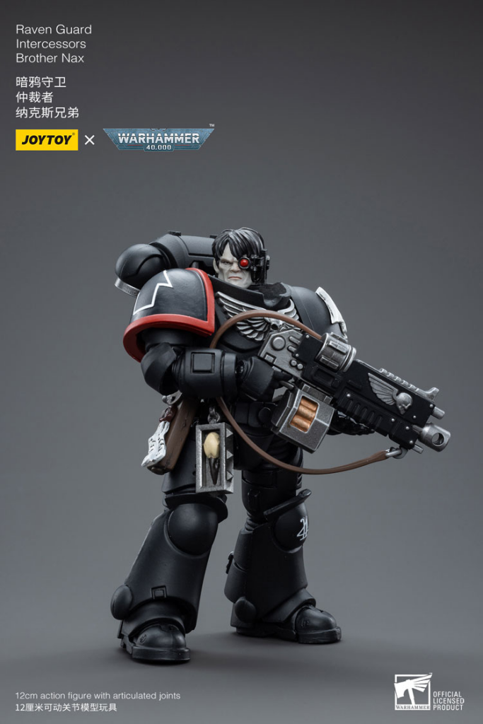Joytoy Warhammer 40K Raven Guard Intercessors Brother Nax Warhammer