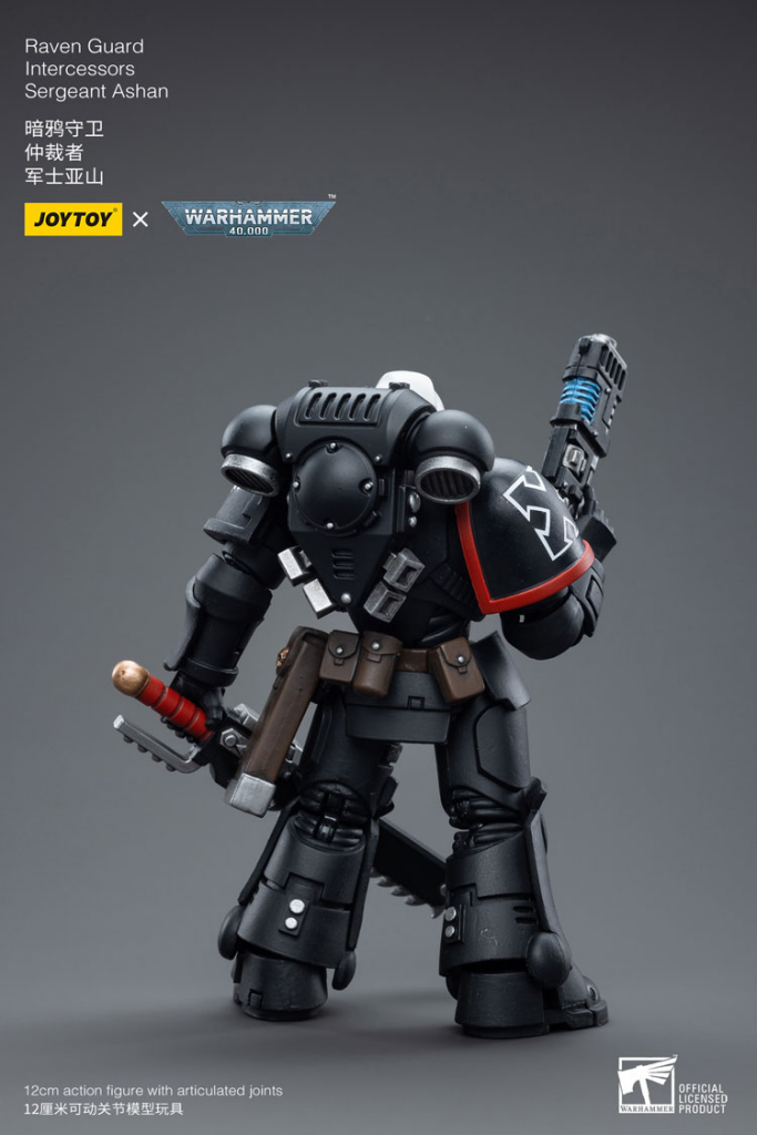 Joytoy Warhammer 40K Raven Guard Intercessors Sergeant Ashan Warhammer