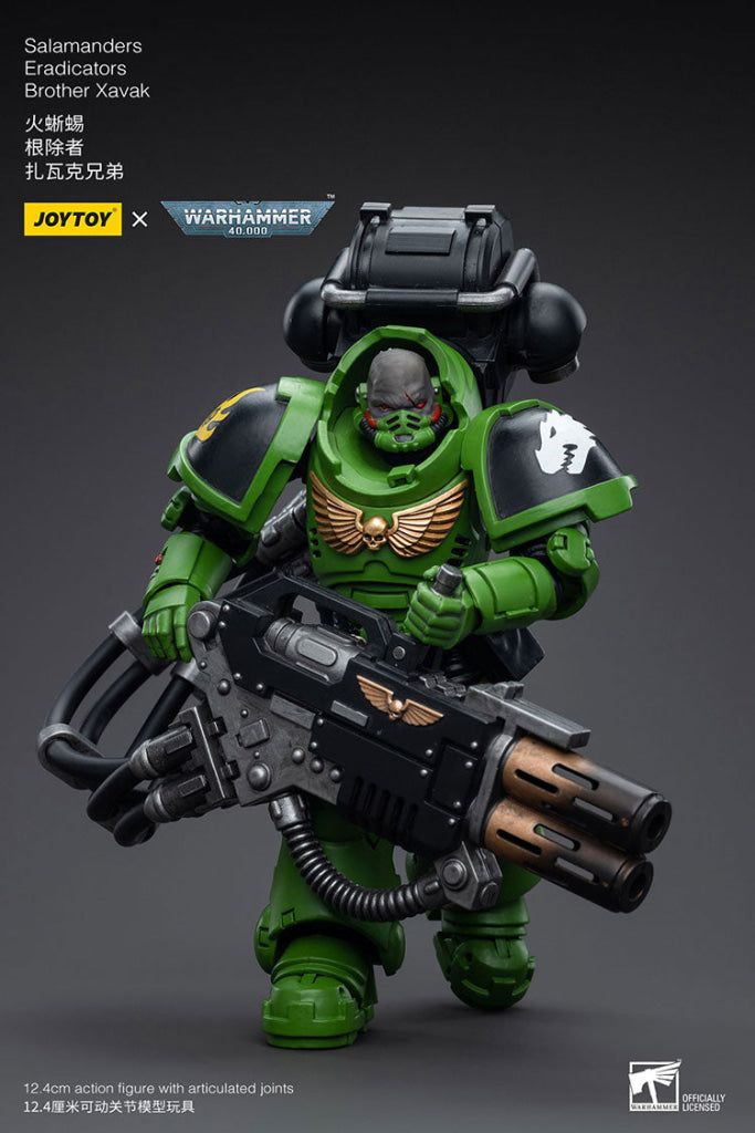 Joytoy Warhammer 40K Salamanders Eradicators Brother Xavak Warhammer