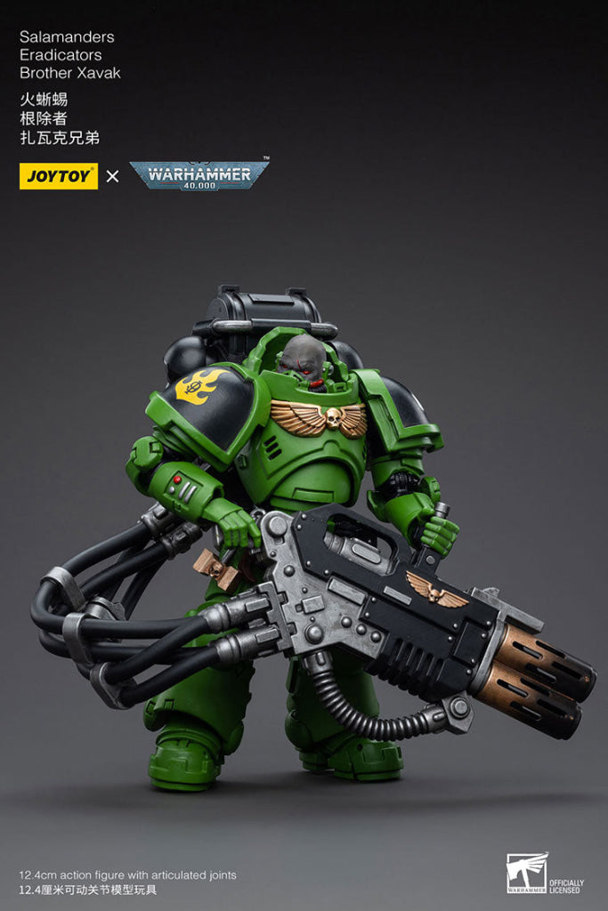 Joytoy Warhammer 40K Salamanders Eradicators Brother Xavak Warhammer