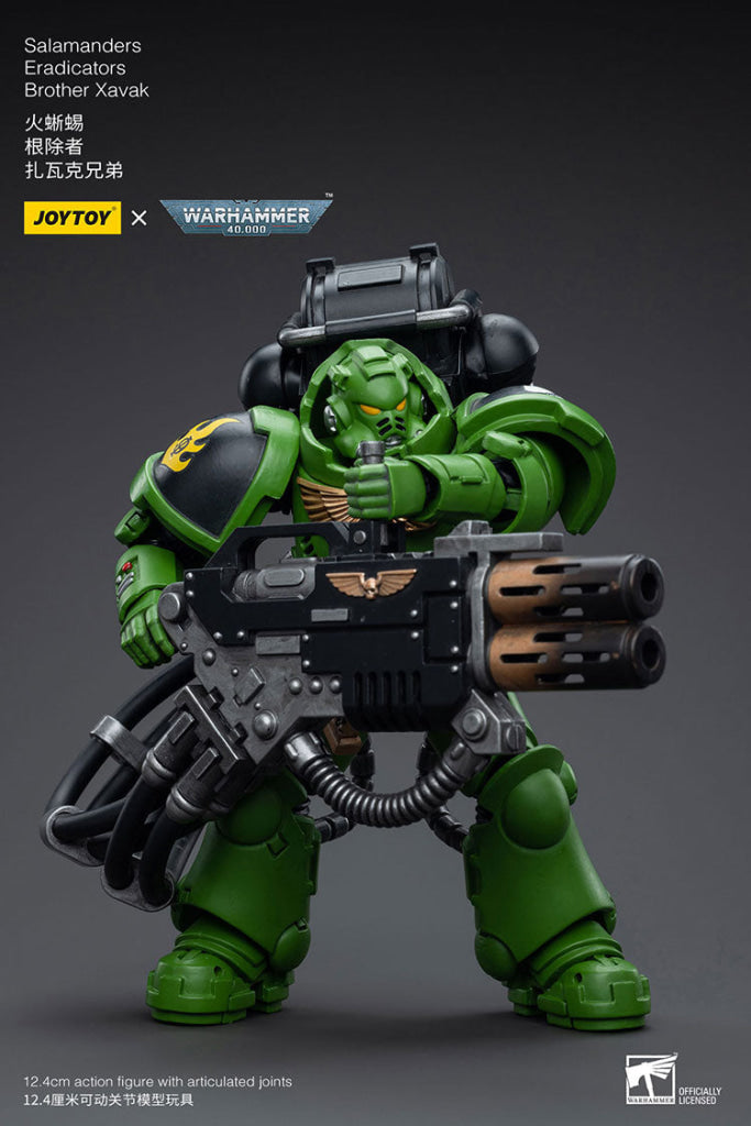 Joytoy Warhammer 40K Salamanders Eradicators Brother Xavak Warhammer