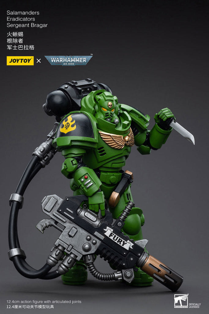Joytoy Warhammer 40K Salamanders Eradicators Sergeant Bragar Warhammer
