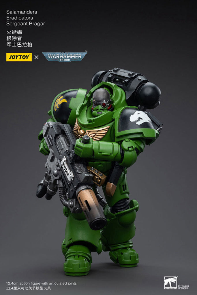 Joytoy Warhammer 40K Salamanders Eradicators Sergeant Bragar Warhammer