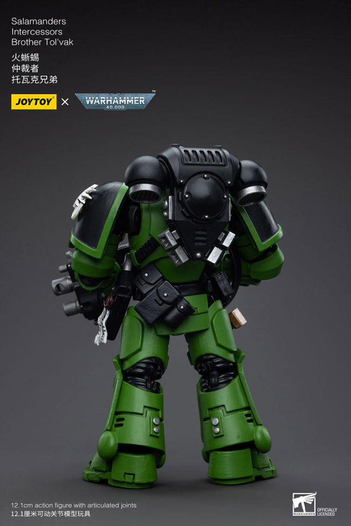 Joytoy Warhammer 40K Salamanders Intercessors Brother Tol’vak Warhammer