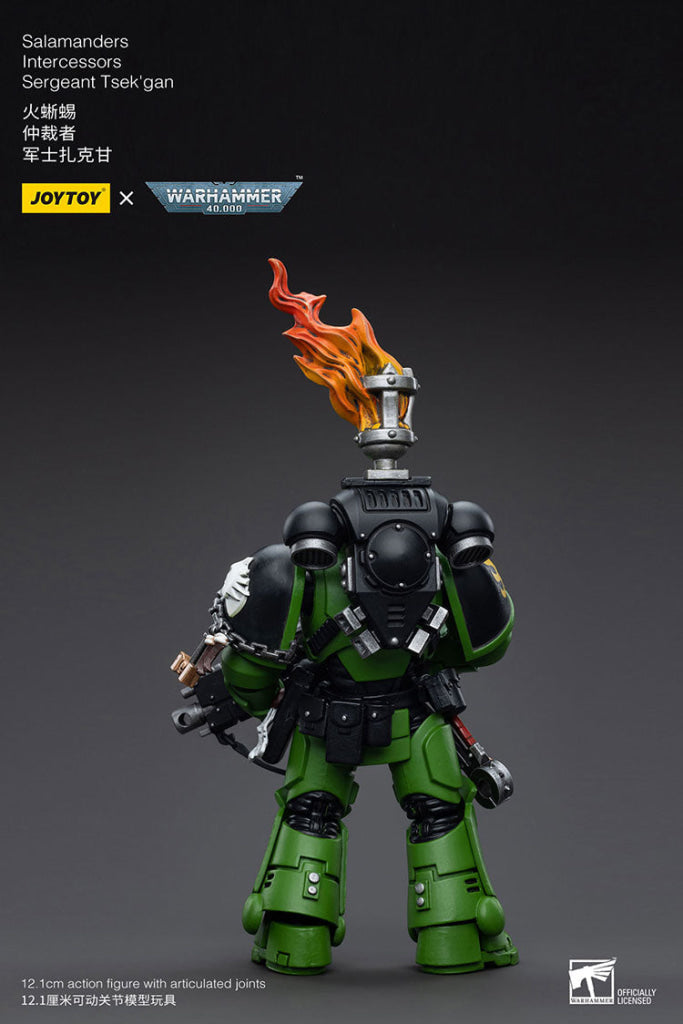 Joytoy Warhammer 40K Salamanders Intercessors Sergeant Tsek’gan Warhammer
