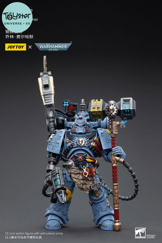 Joytoy Warhammer 40K Space Wolves Iron Priest Jorin Fellhammer Warhammer