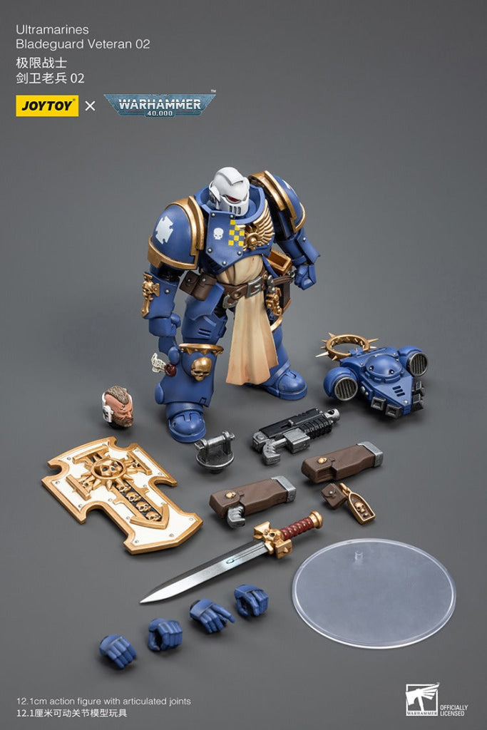 Joytoy Warhammer 40K Ultramarines Bladeguard Veteran 02 Jt2351 Warhammer
