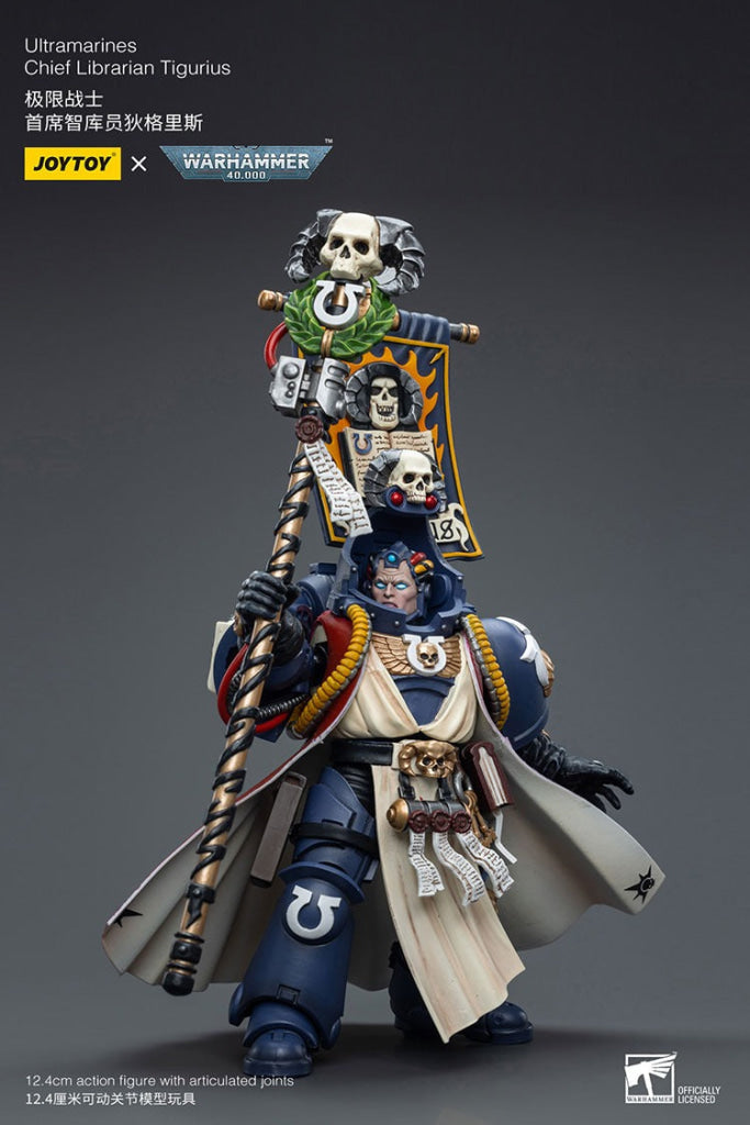 Joytoy Warhammer 40K Ultramarines Chief Librarian Tigurius Warhammer