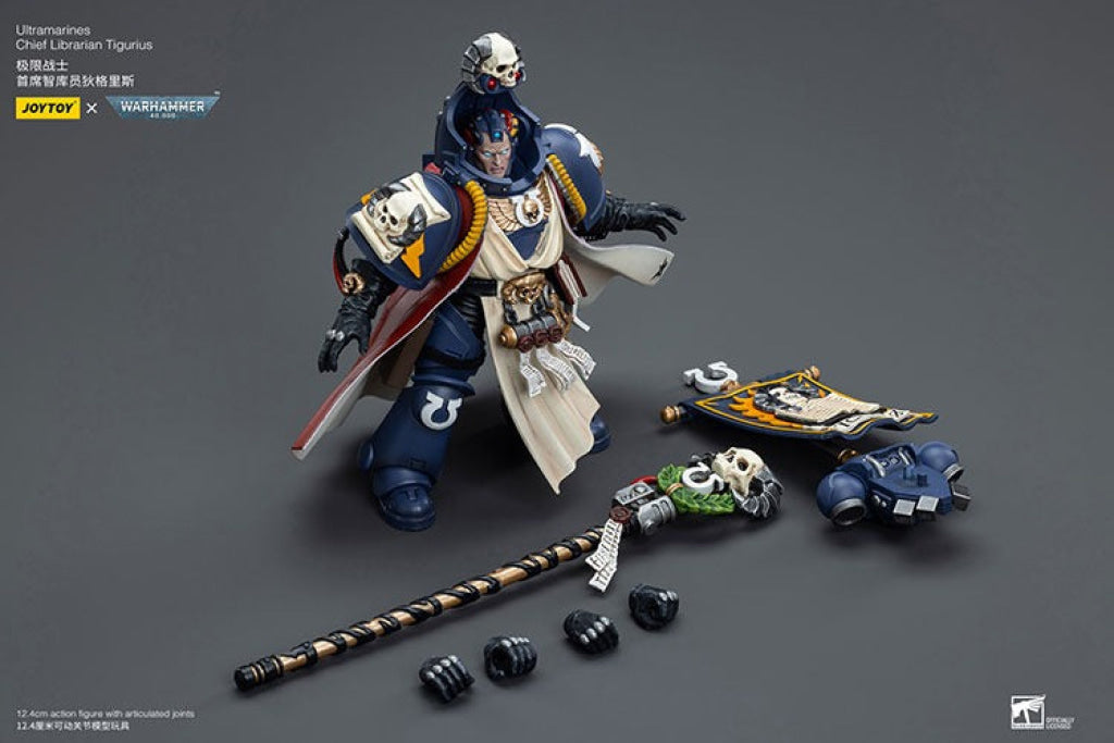 Joytoy Warhammer 40K Ultramarines Chief Librarian Tigurius Warhammer