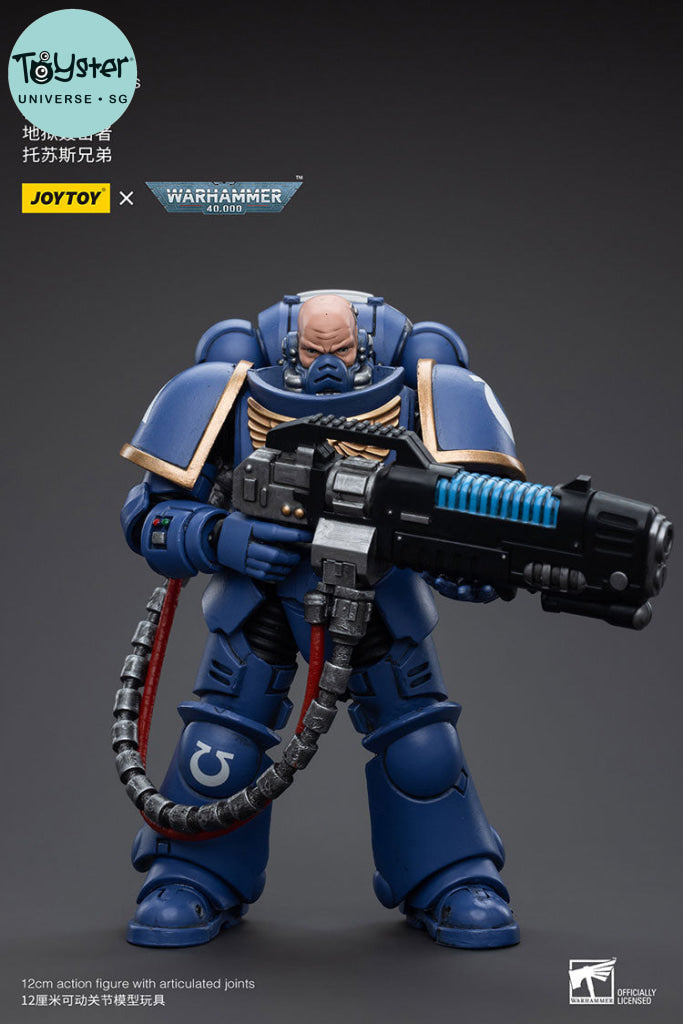 Joytoy Warhammer 40K Ultramarines Hellblasters Brother Torsus Warhammer