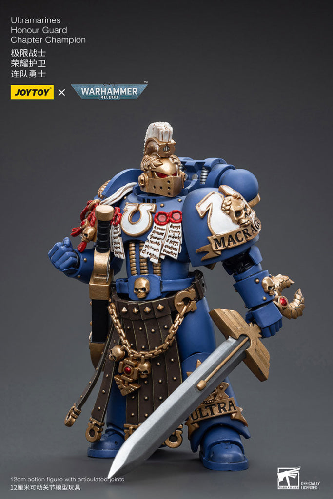 Joytoy Warhammer 40K Ultramarines Honour Guard Chapter Champion Warhammer