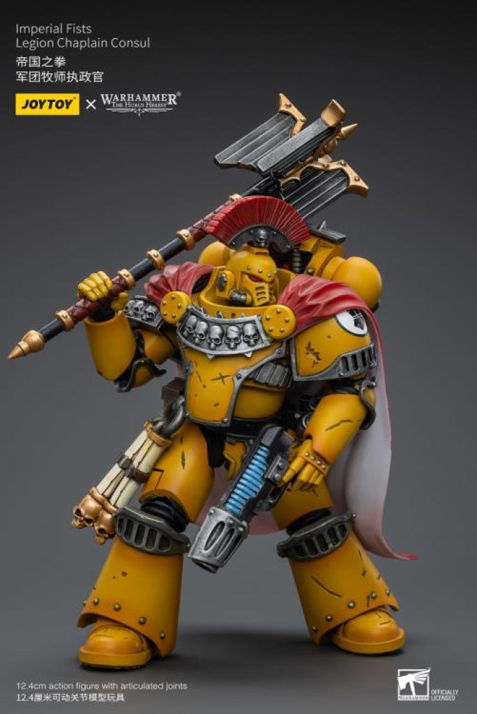 Joytoy Warhammer Imperial Fists Legion Chaplain Consul Jt9039 Warhammer 40K