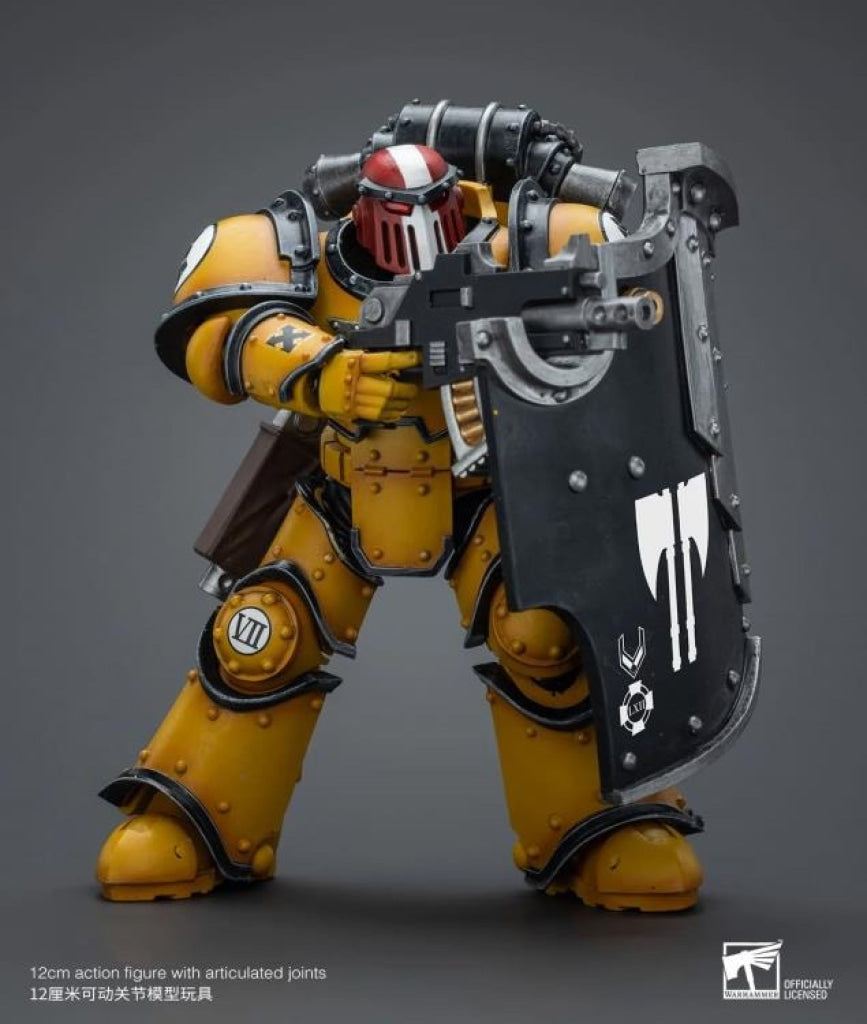 Joytoy Warhammer Imperial Fists Legion Mkiii Breacher Squad Sergeant With Thunder Hammer Jt9107