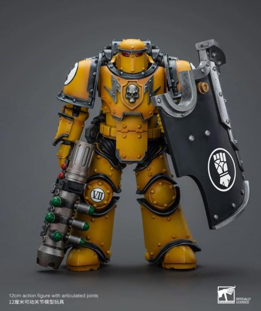 Joytoy Warhammer Imperial Fists Legion Mkiii Breacher Squad With Graviton Gun Jt9114 Warhammer 40K
