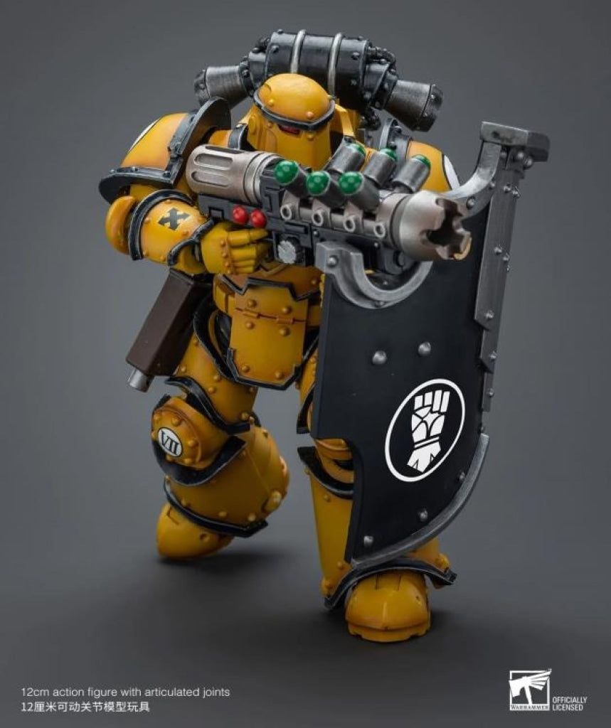 Joytoy Warhammer Imperial Fists Legion Mkiii Breacher Squad With Graviton Gun Jt9114 Warhammer 40K