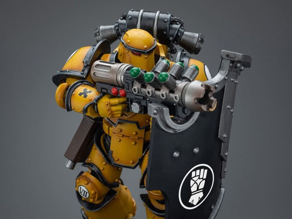 Joytoy Warhammer Imperial Fists Legion Mkiii Breacher Squad With Graviton Gun Jt9114 Warhammer 40K
