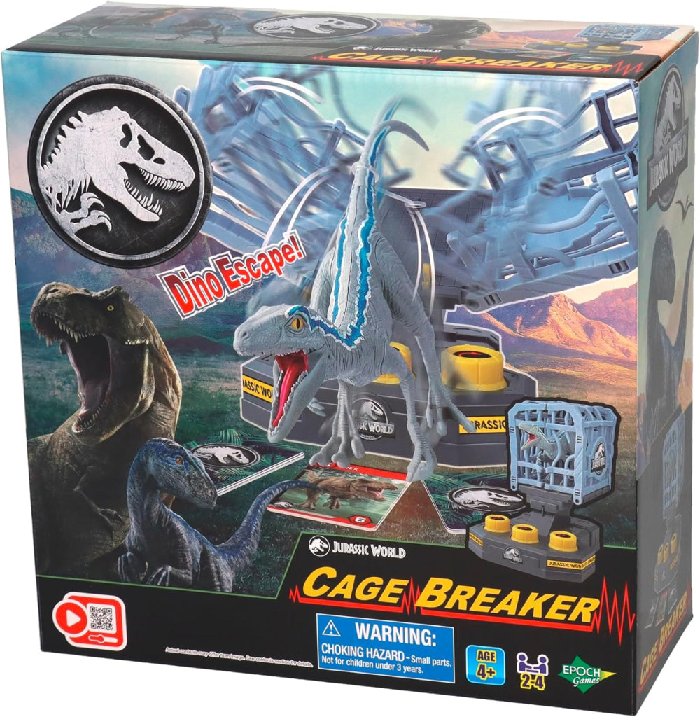 Jurassic World Cage Breaker Action Game