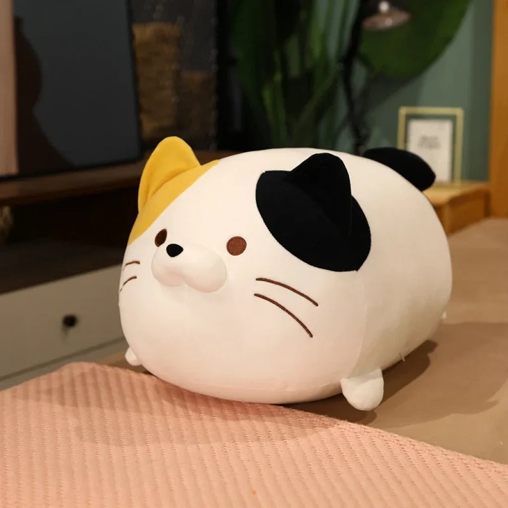 Kawaii Lovely Dumpling Cat 35-60CM - WHITE / 35cm