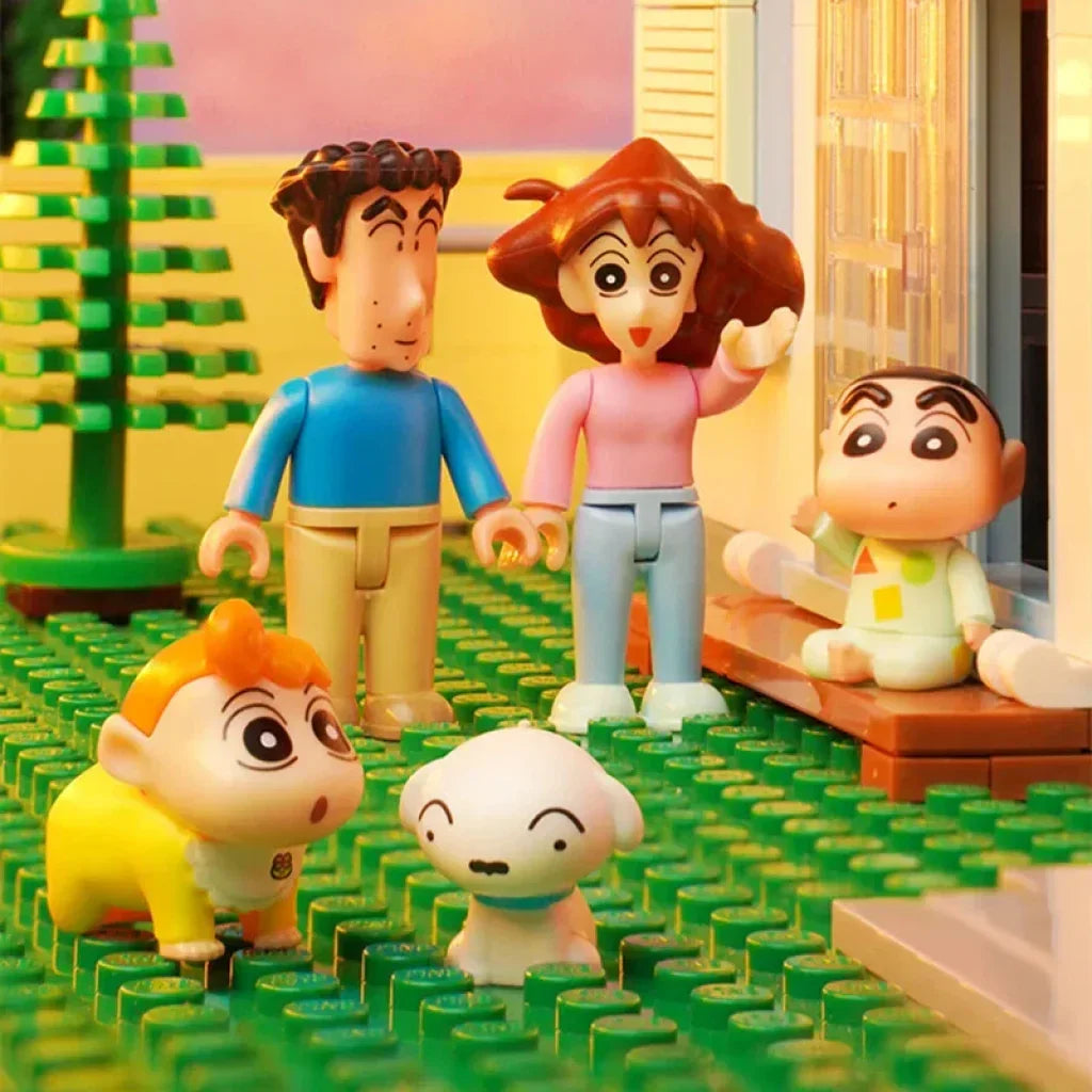 Keeppley Crayon Shin-chan Building Block Nohara Shinnosuke’s House K20612 - DORAEMON