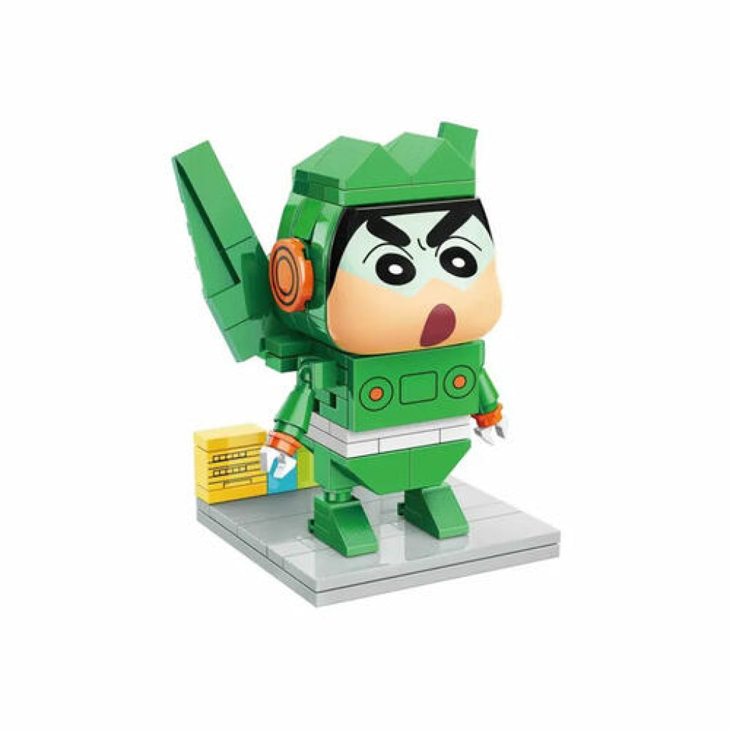 Keeppley Crayon Shinchan Cosplay Gundam