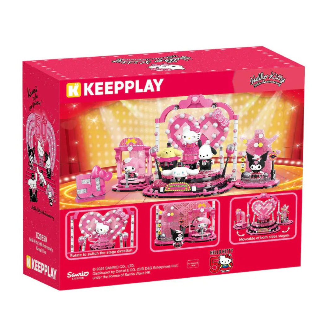 Keeppley Hello Kitty 50Th Anniversary Kawaii Diva Pokémon