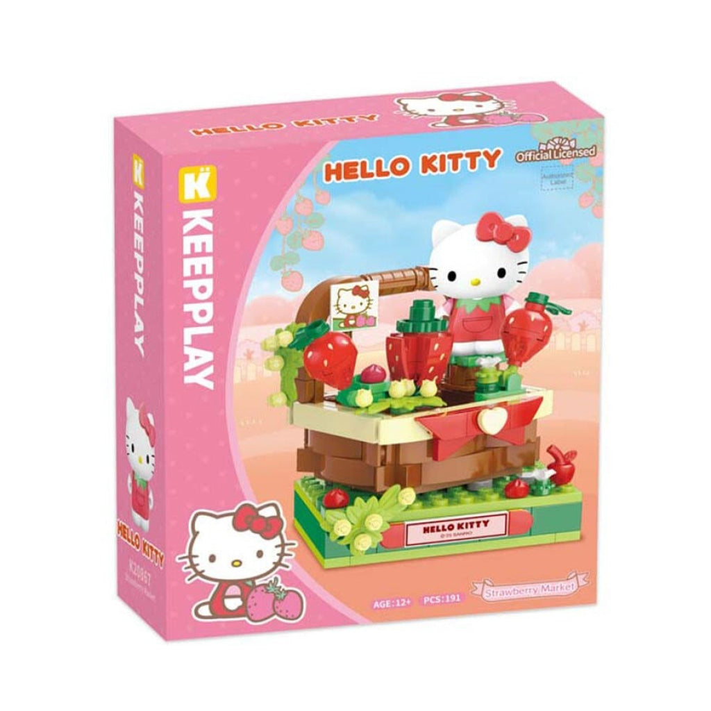 Keeppley Hello Kitty Strawberry Market - Sanrio