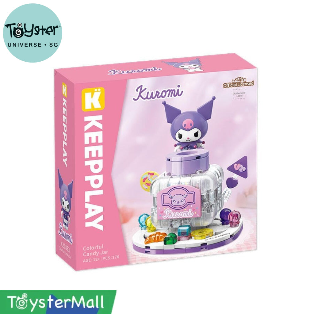 Keeppley Kuromi Colourful Candy Jar - Sanrio