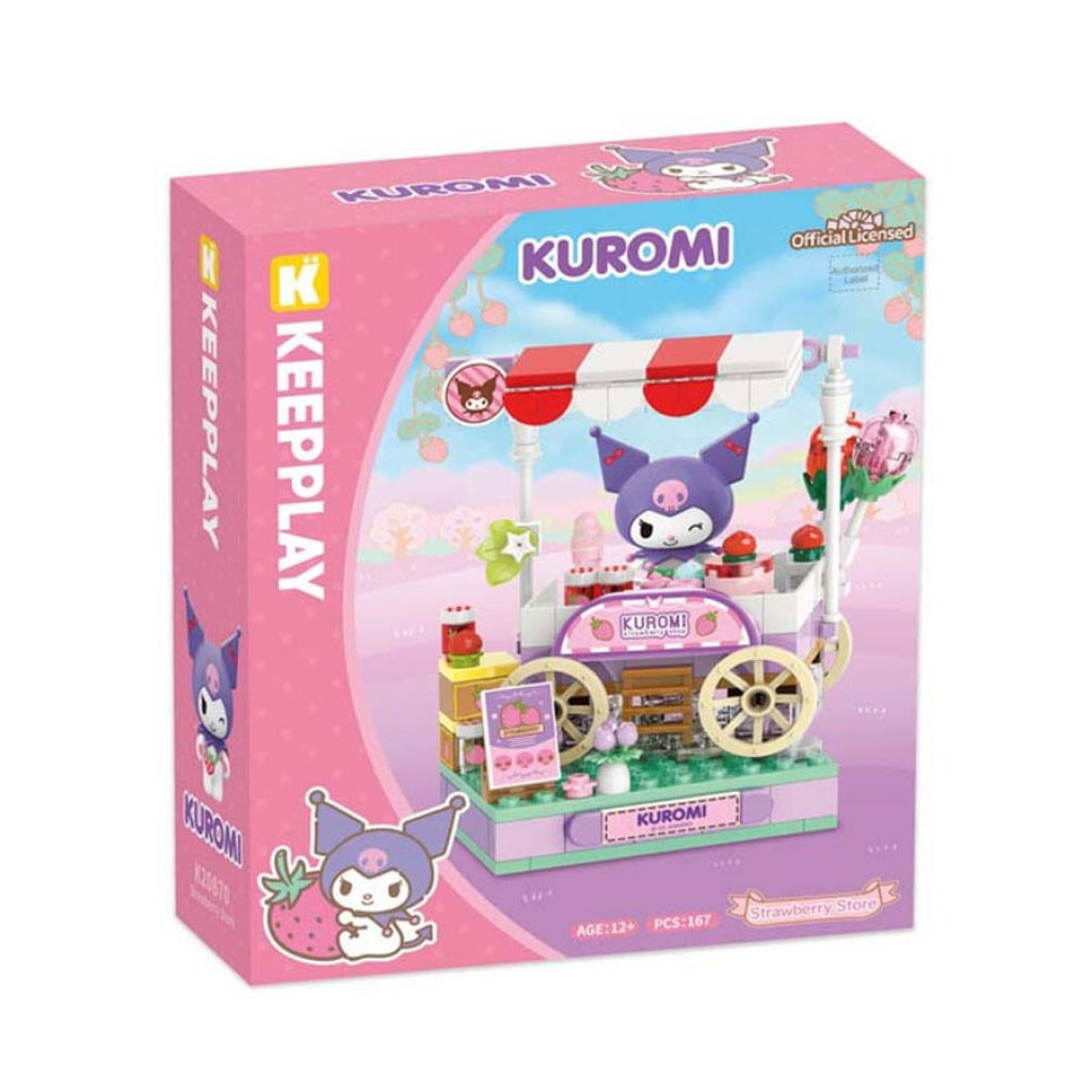 Keeppley Kuromi Strawberry Shop - Sanrio