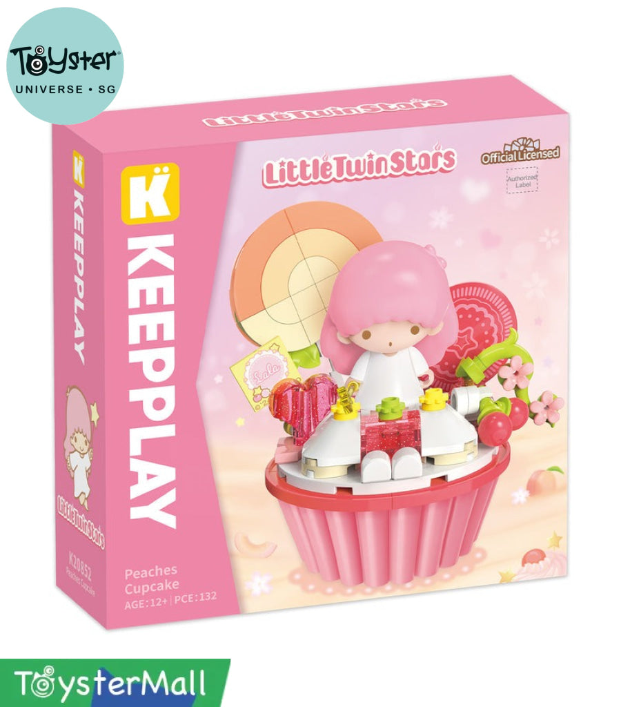 Keeppley Lala Peaches Cupcake Sanrio