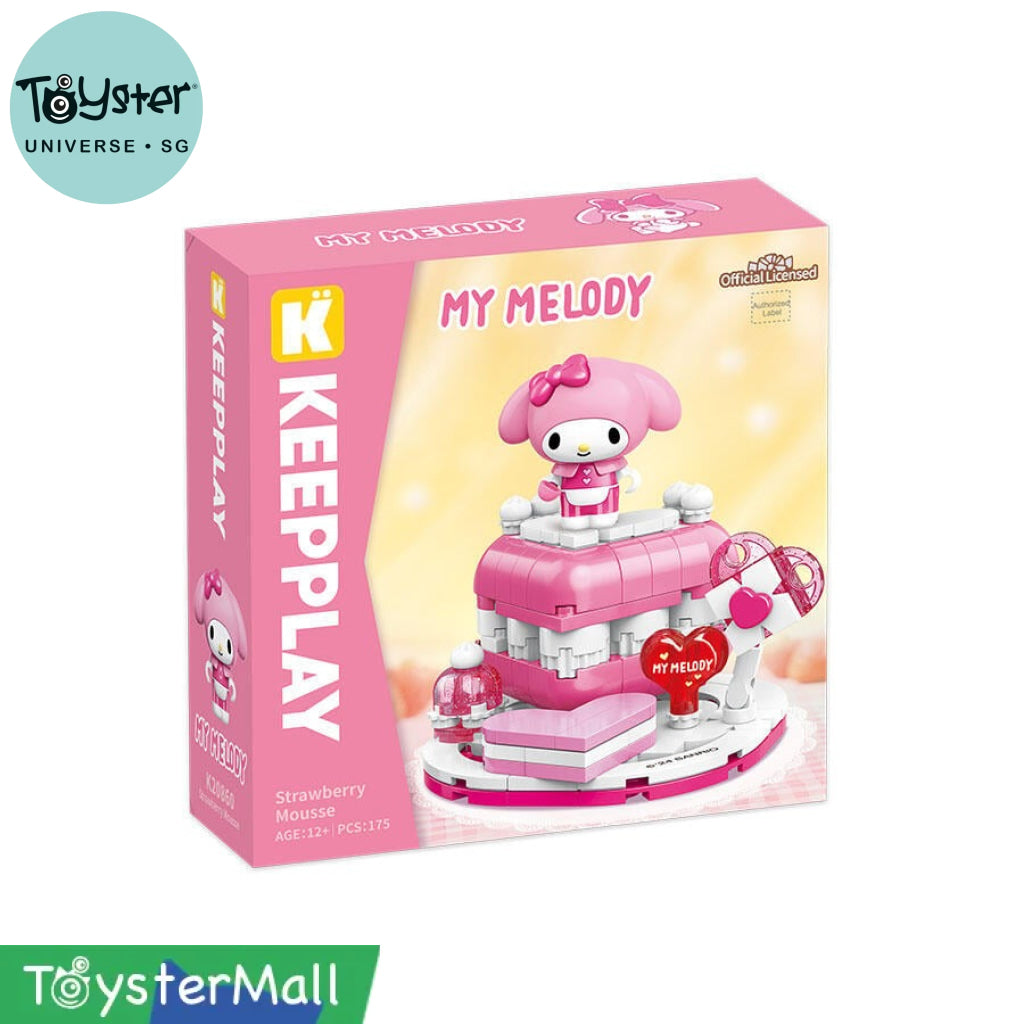 Keeppley My Melody Strawberry Mousse - Sanrio