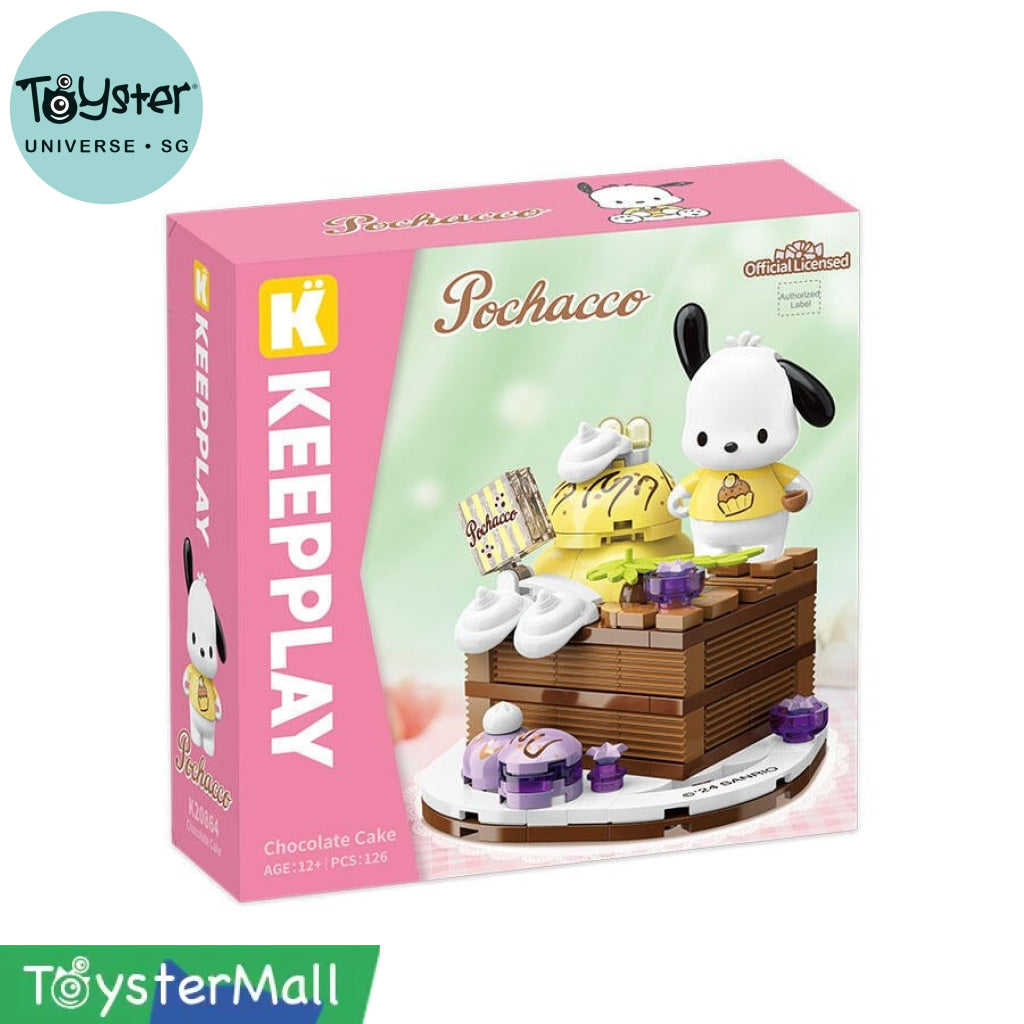Keeppley Pochacco Chocolate Cake - Sanrio