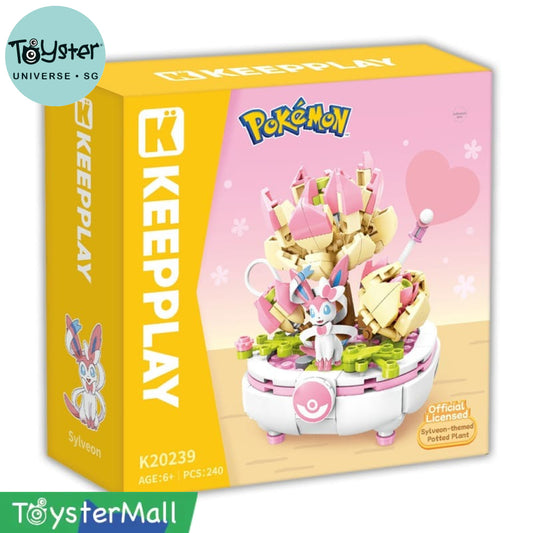 Keeppley Sylveon Themed Potted Plant Pokémon