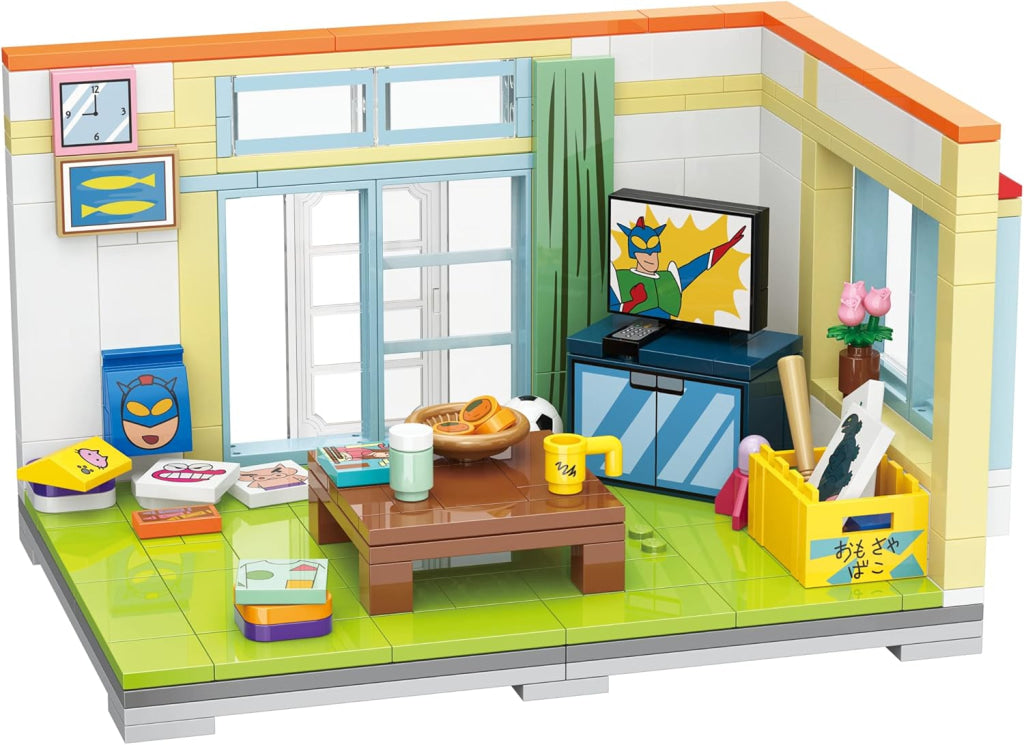 Keeppley The Living Room Of Shinchan’s Family Crayon Shinchan