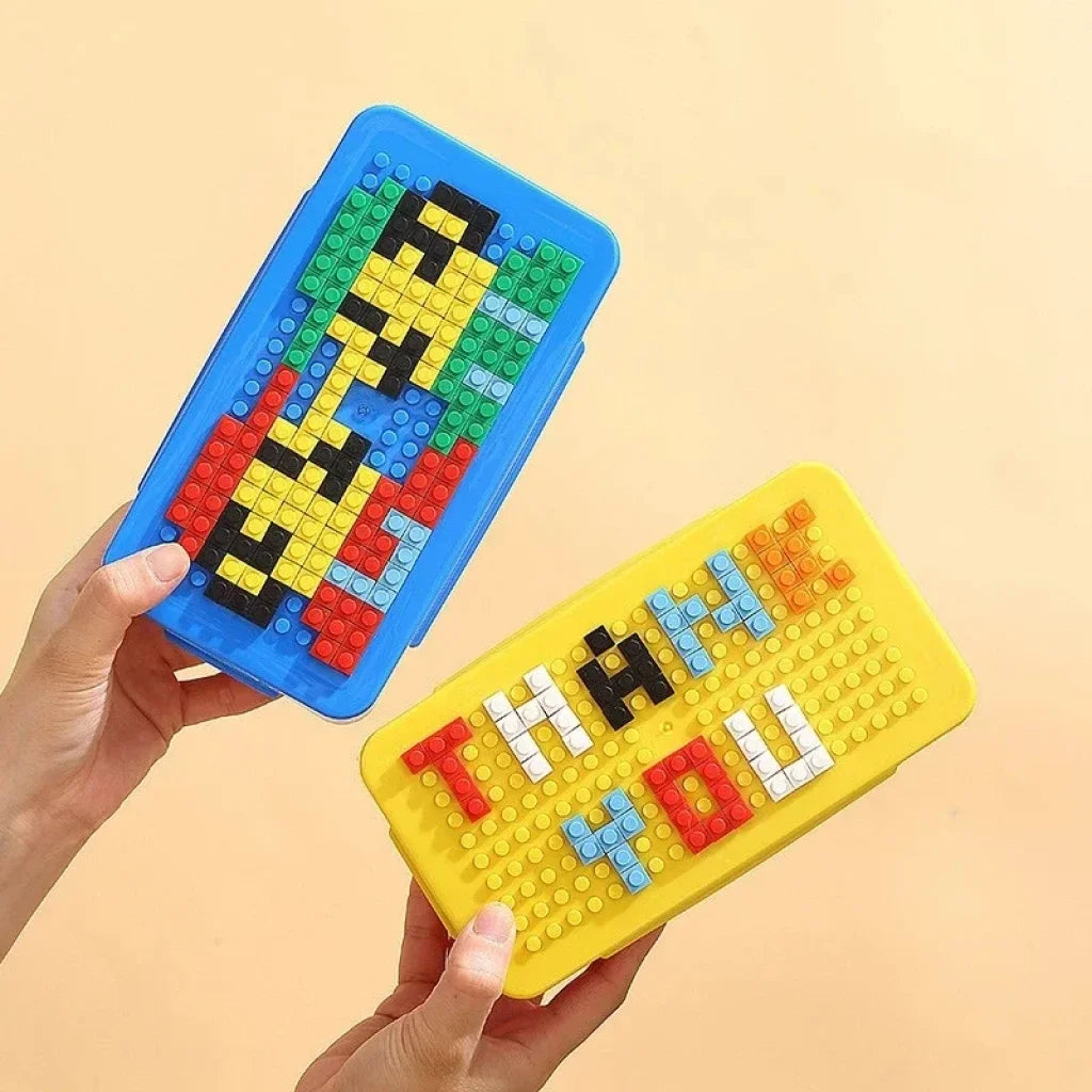 Kids Brick Lunch Box Building Blocks Set