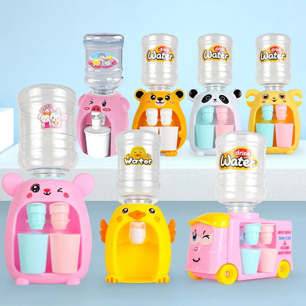 Kids Mini Water Dispenser Toys With Cup
