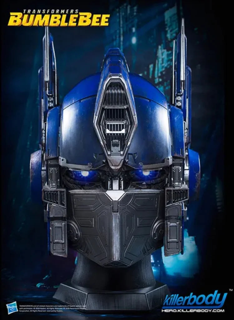 Killerbody Transformers Wearable Optimus Prime Helmet - Blue / China Mainland