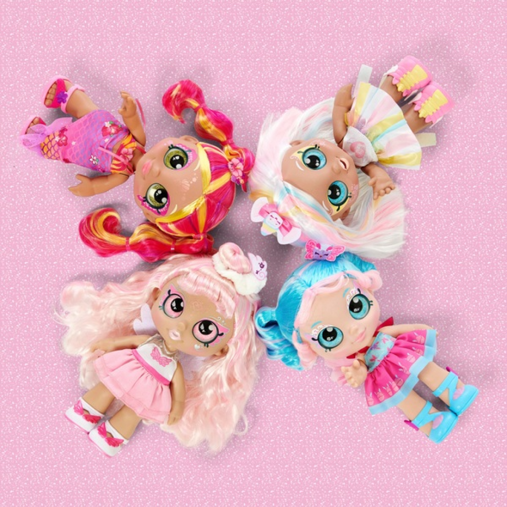 Kindi Kids Dress Up Magic Tropicarla Mermaid Face Paint Reveal Doll
