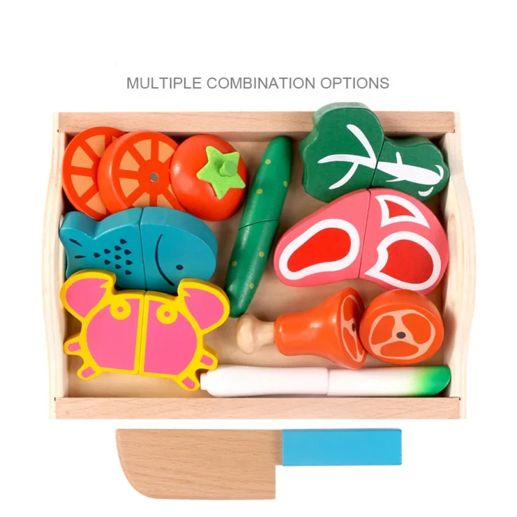 Kitchen Series Classic Wooden Pretend Play