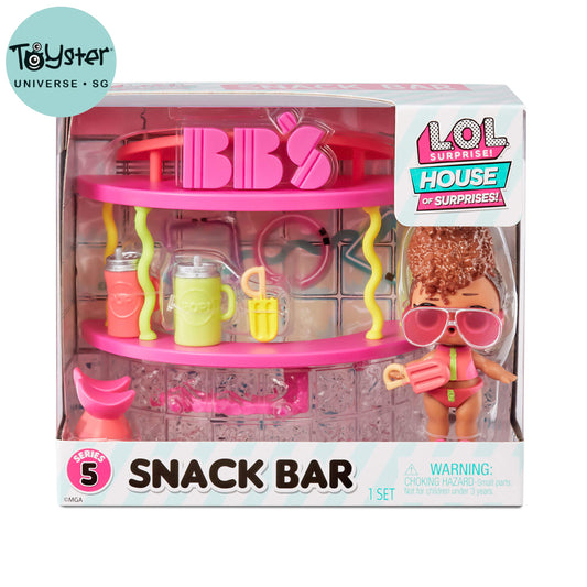L.o.l. Surprise! O.m.g. House Of Surprises Snack Bar Playset